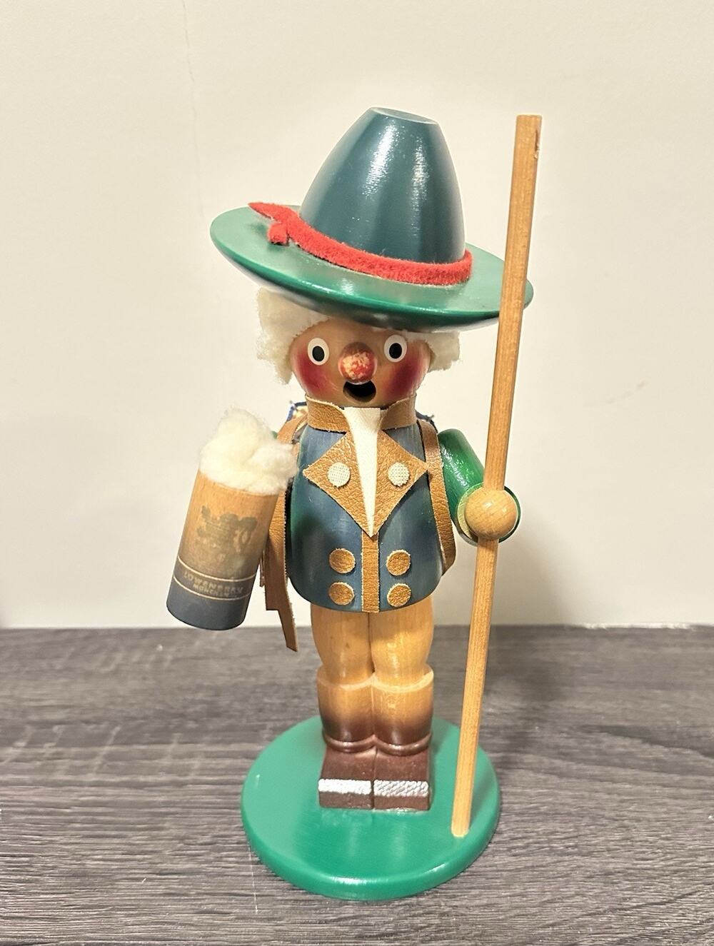 Steinbach Musical Smoker Nutcracker German Drummer Boy Vtg Missing Pieces Art